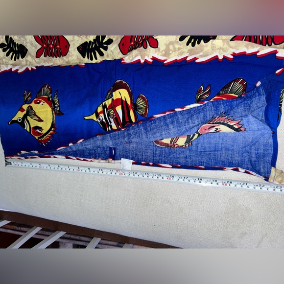 Big time | Vintage Y2K Fish Sarong Beach Wrap Skirt - Picture 6 of 6